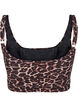 Mønstrete bikinitopp med justerbare stropper, Autentic Leopard, Packshot image number 1