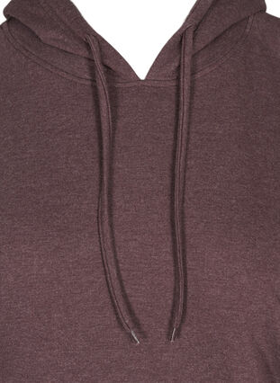Sweatshirt med justerbar bunn, Fudge Mel. , Packshot image number 2