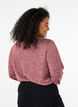 FLASH - Jerseybluse med lange ermer, Rosa, Model image number 2