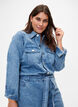 Jumpsuit i langermet denim, Light Blue Denim, Model image number 2