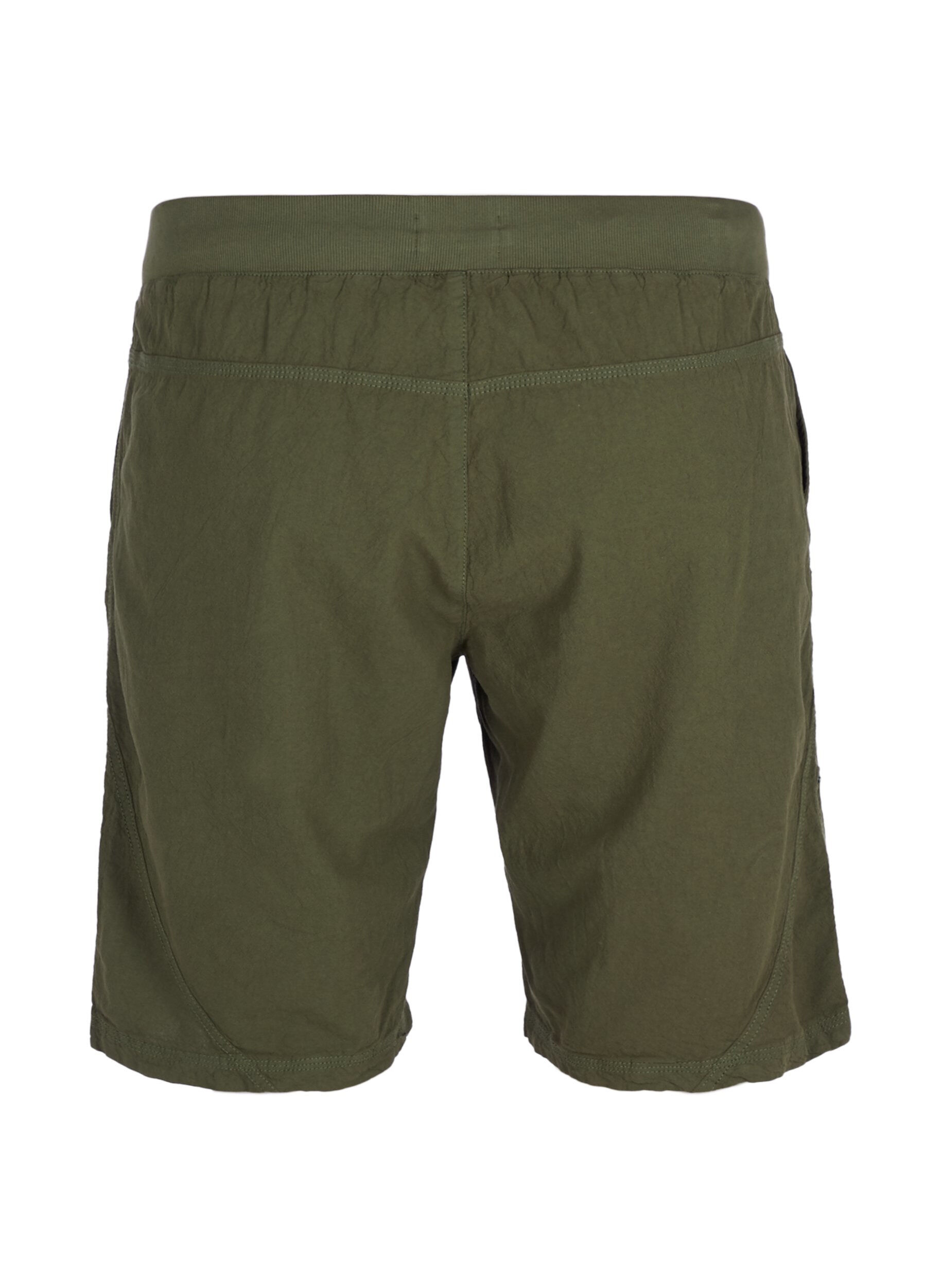 ZizziL&oslash;s shorts av bomull med lommer, Gr&oslash;nn, Packshot image number 1
