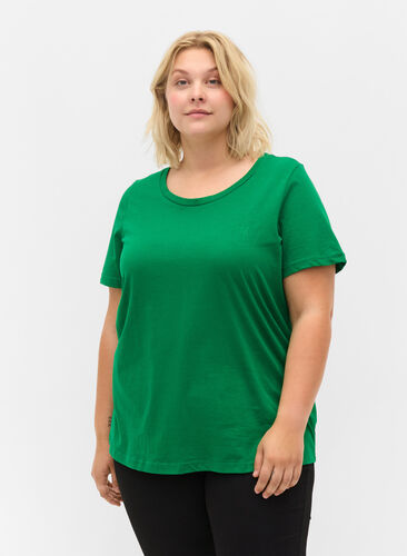Kortermet T-skjorte med rund hals, Jolly Green MB, Model image number 0