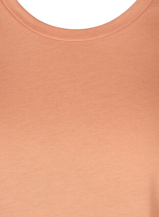 T-skjorte i bomullsmiks, Shrimp Mel., Packshot image number 2