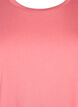 Kortermet T-skjorte i bomullsblanding, Rosa, Packshot image number 2