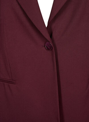 FLASH - Enkel blazer med knapp, Winetasting, Packshot image number 2