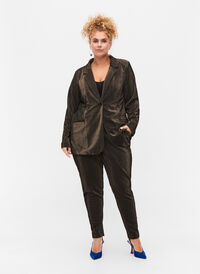 Maddison bukser med glitter, Black w. Lurex, Model