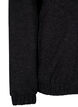 Bomberjakke i ullook med lommer, Dark Grey Melange, Packshot image number 3