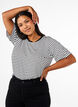 T-skjorte med TENCEL&trade; Lyocell og striper, Hvit, Model image number 0