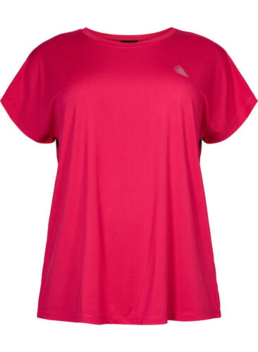 Kortermet trenings T-skjorte, Jazzy, Packshot image number 0
