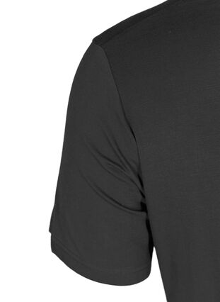 T-skjorte, Black, Packshot image number 3