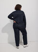 Straight fit Kiana jeans med h&oslash;y midje, Bl&aring;, Model image number 2