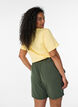 Shorts med lommer og l&oslash;s passform, Gr&oslash;nn, Model image number 2