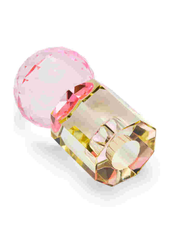 Lysestake i krystall, Lysegul/Pink, Packshot image number 1