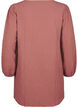 FLASH - Langermet tunika med rund hals, Brun, Packshot image number 1