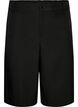Loose fit Bermuda shorts med h&oslash;y midje, Svart, Packshot image number 0