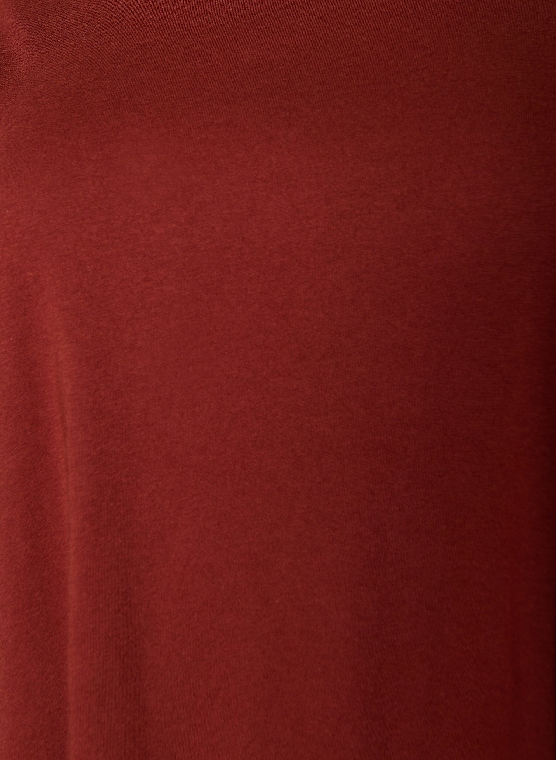 Zizzi 2-pakk T-skjortekjole med korte ermer, Orange, Packshot image number 2