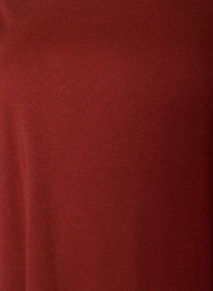 2-pakk T-skjortekjole med korte ermer, Orange, Packshot image number 2