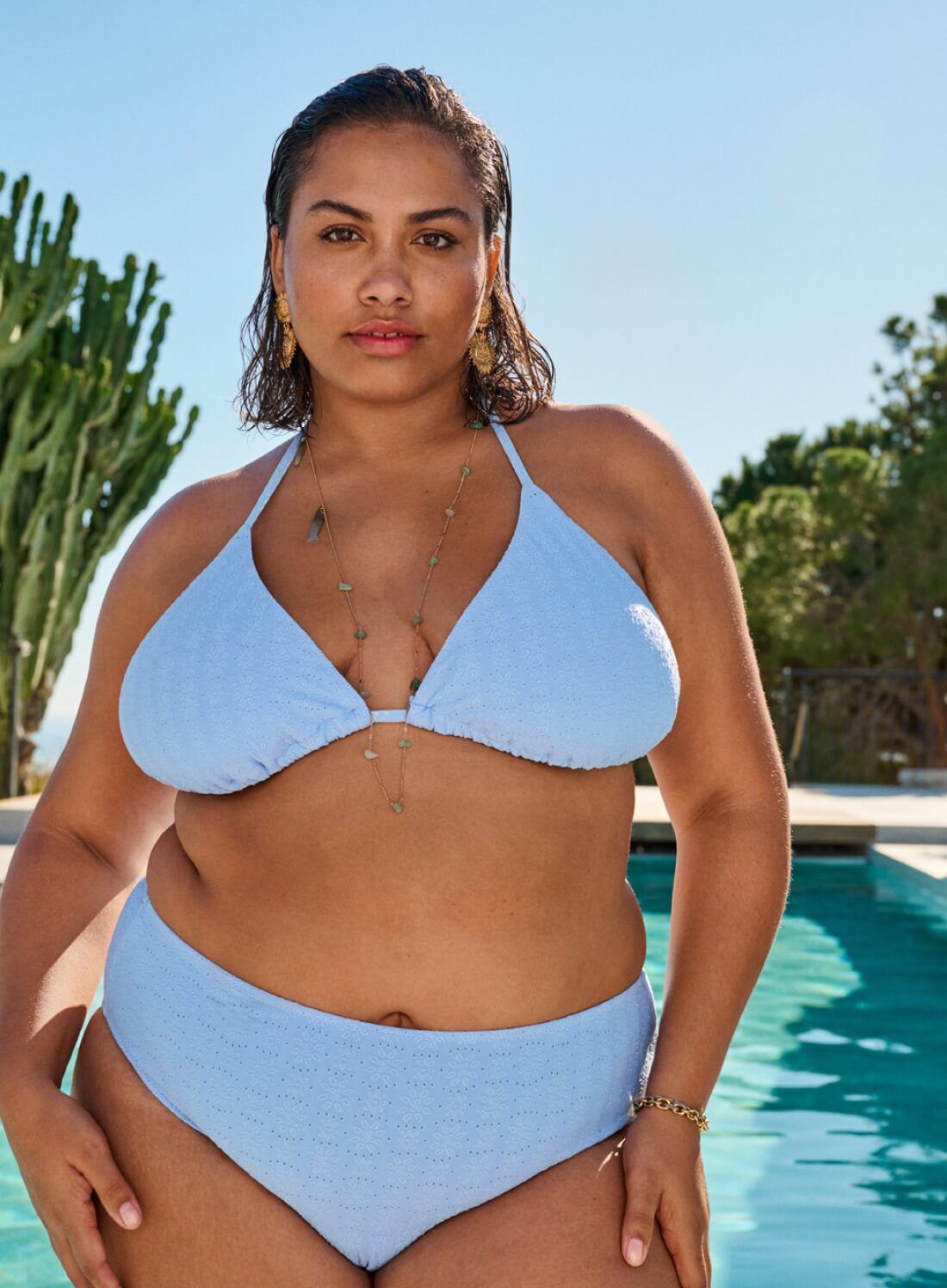 Zizzi Triangelbikini, , Model