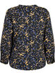 FLASH - bluse med lange ermer og trykk, Black Splash AOP, Packshot image number 1