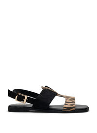 Wide fit - Sandaler med brede stropper, Svart Wide fit - Sandaler med brede stropper
