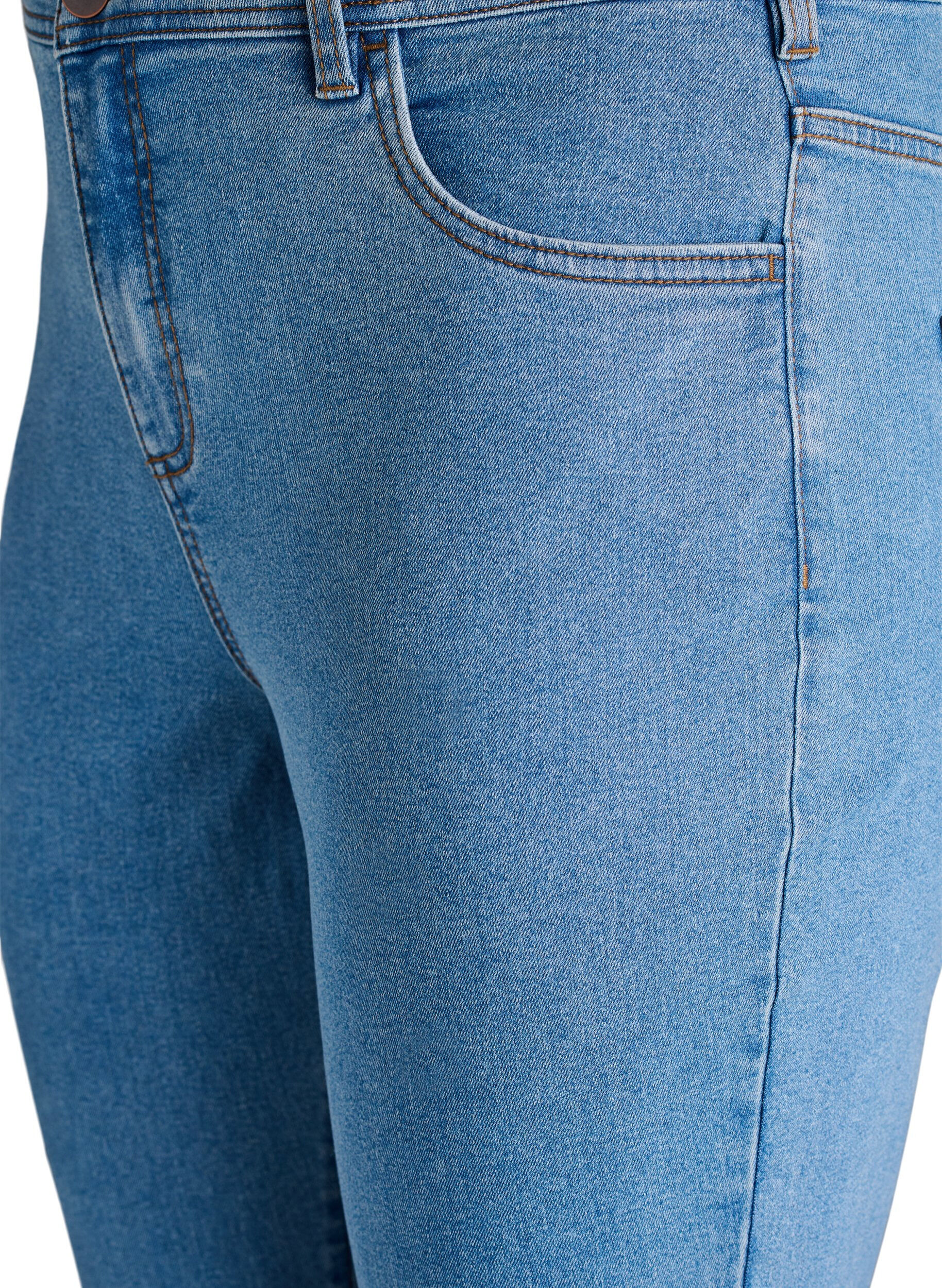 ZizziJeans med super slim passform, Bl&aring;, Packshot image number 2