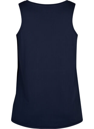 Zizzi Treningsoverdel med rund hals, Night Sky, Packshot image number 1