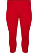 Basisleggings i viskose med 3/4-lengde, R&oslash;d, Packshot image number 0
