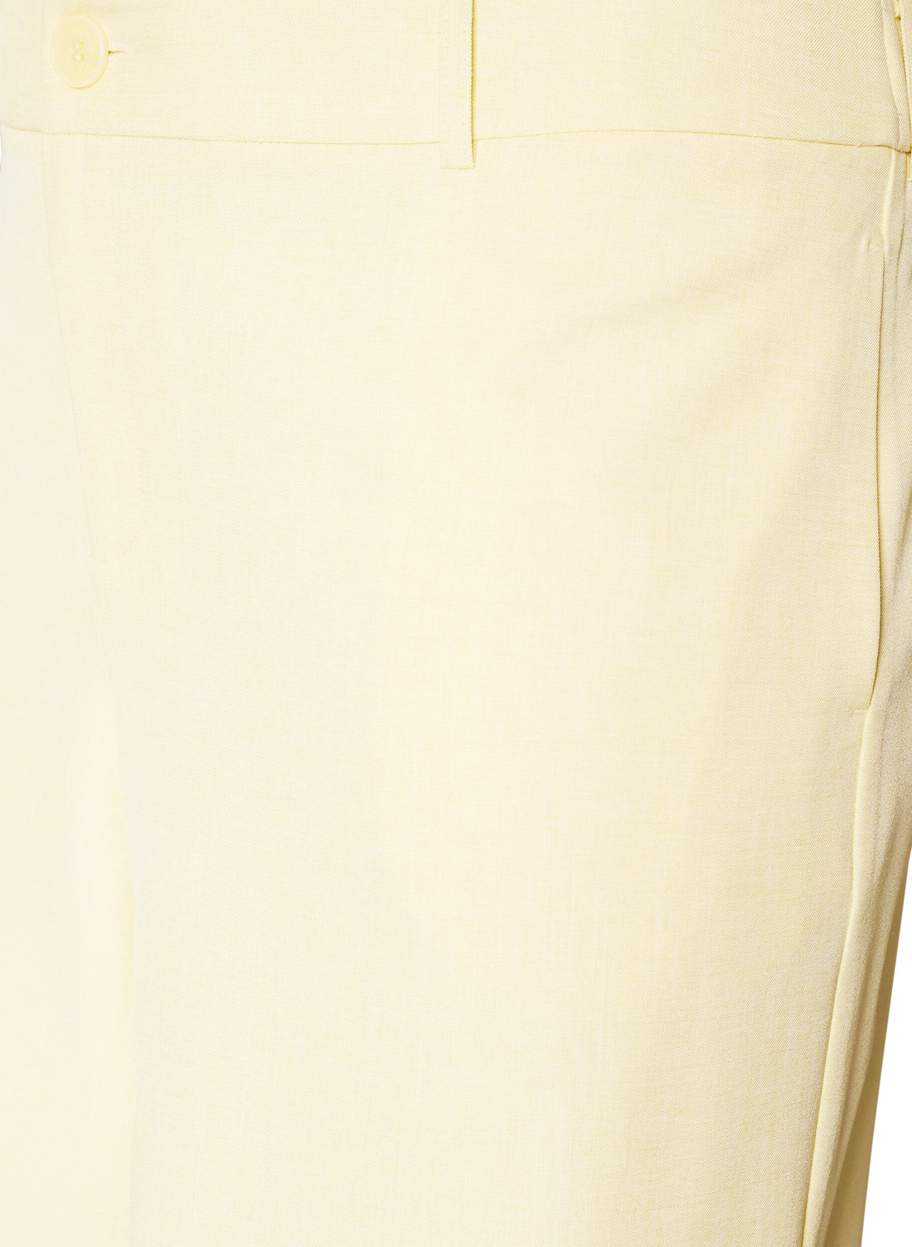 ZizziLoose fit Bermuda shorts med h&oslash;y midje, Gul, Packshot image number 2