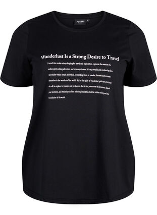 FLASH - T-skjorte med motiv, Black Wanderlust, Packshot image number 0