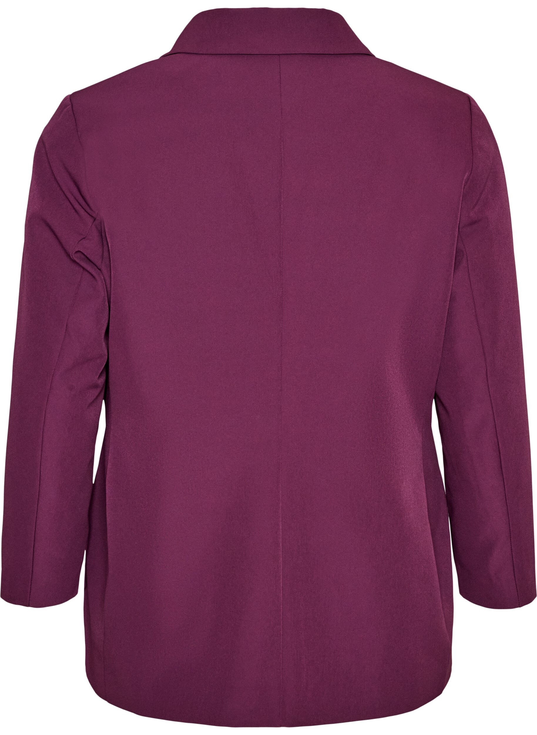 ZizziKlassisk blazer med knappelukking, Lilla, Packshot image number 1