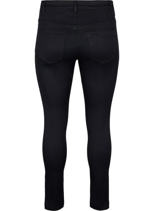 Viona jeans med normal midje, Black, Packshot image number 1