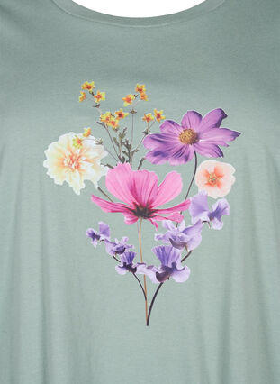 T-skjorter med blomstermotiv, Chinois G. w. Flower, Packshot image number 2