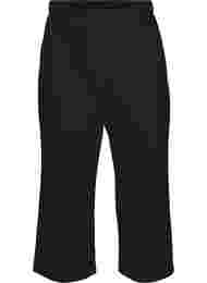 Løse bukser med 7/8-lengde, Black