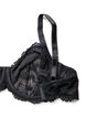 Heldekkende blonder-BH med spiler, Svart, Packshot image number 3