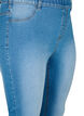 Jeggings med baklommer, Blue denim, Packshot image number 2