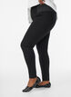 Leggings med bred strikk i livet, Svart, Model image number 2