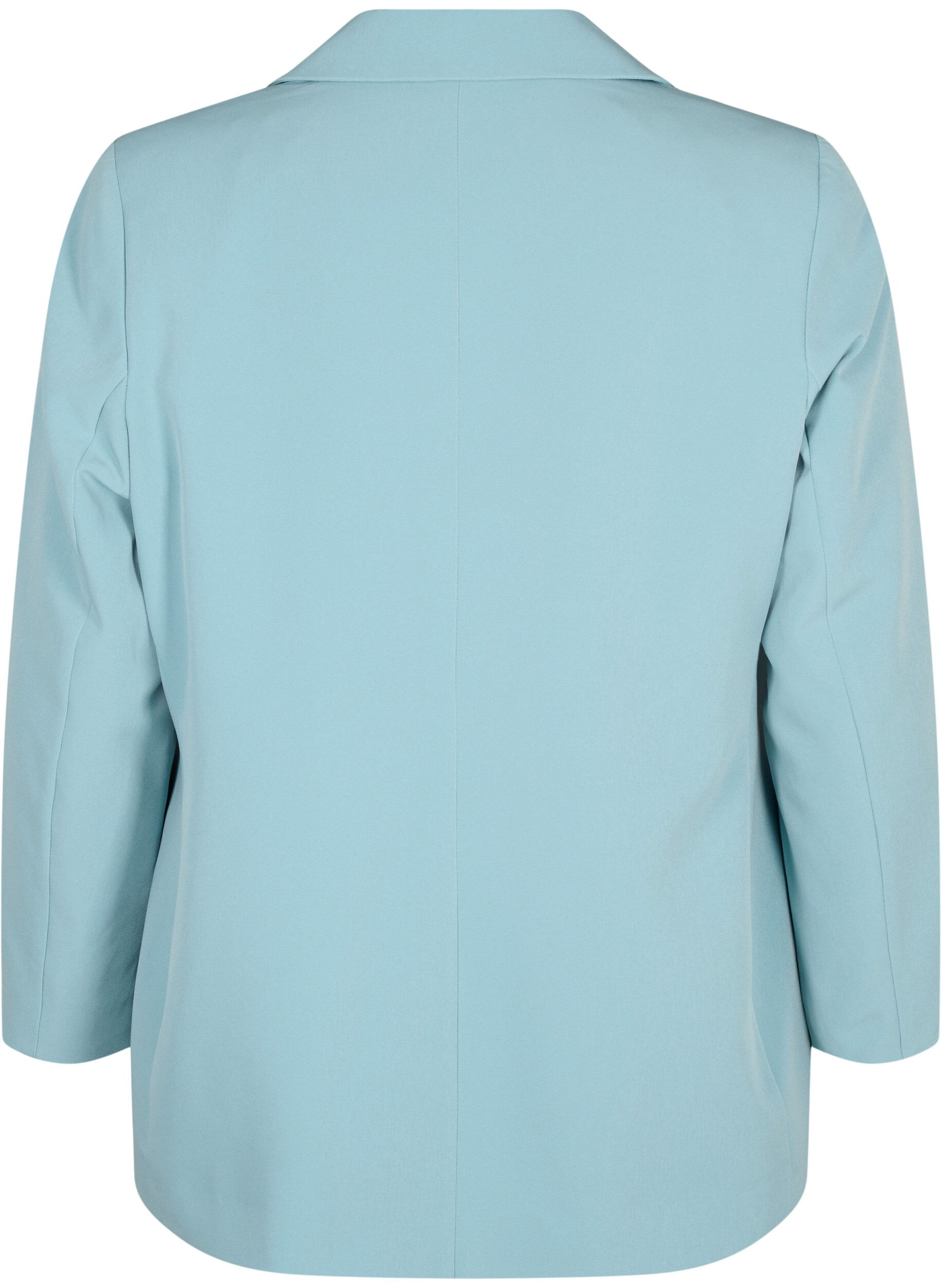 Zizzi Klassisk blazer med knappelukking, Citadel, Packshot image number 1