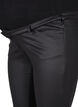 Coated bukser til gravide, Svart, Packshot image number 2