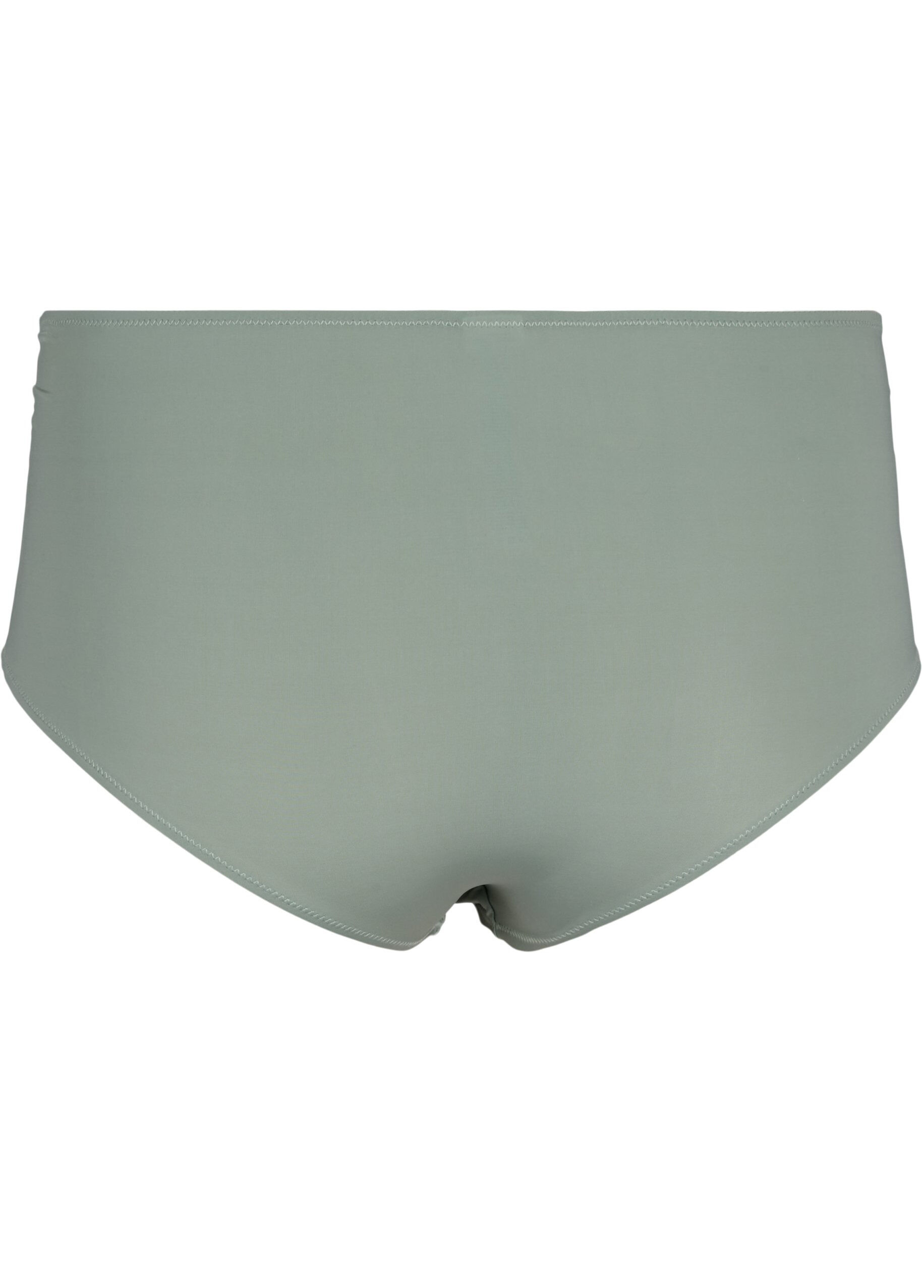 Zizzi Hipstertruse med broderi og normal midje, Iceberg Green, Packshot image number 1