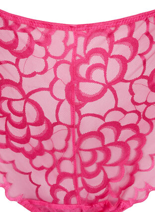 Zizzi G-streng med blonder og normal høyde i livet, Jazzy, Packshot image number 2