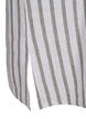 Stripete tunikakjole i lin- og viskosemiks, White Stripe, Packshot image number 3