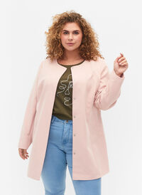 Lett klassisk vårjakke, Rose Smoke, Model
