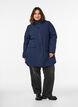 Vanntett parkas med hette, Bl&aring;, Model image number 1