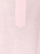 Bomullstunika med V-hals, Rosa, Packshot image number 2