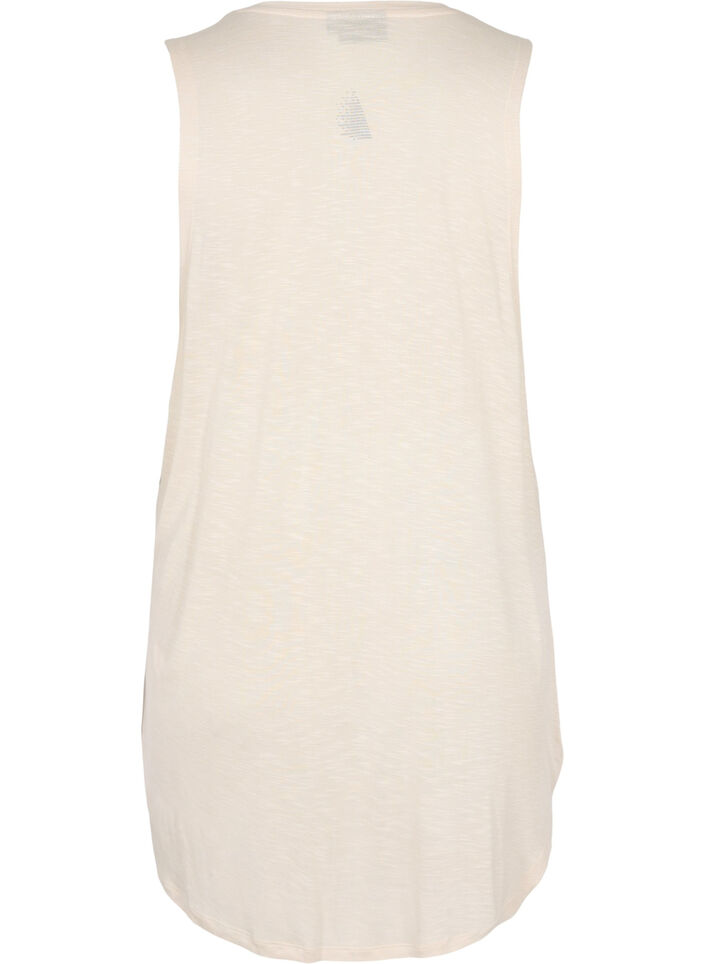 Ermeløs treningstopp i viskose, Lilac Ash w. BlackP., Packshot image number 1