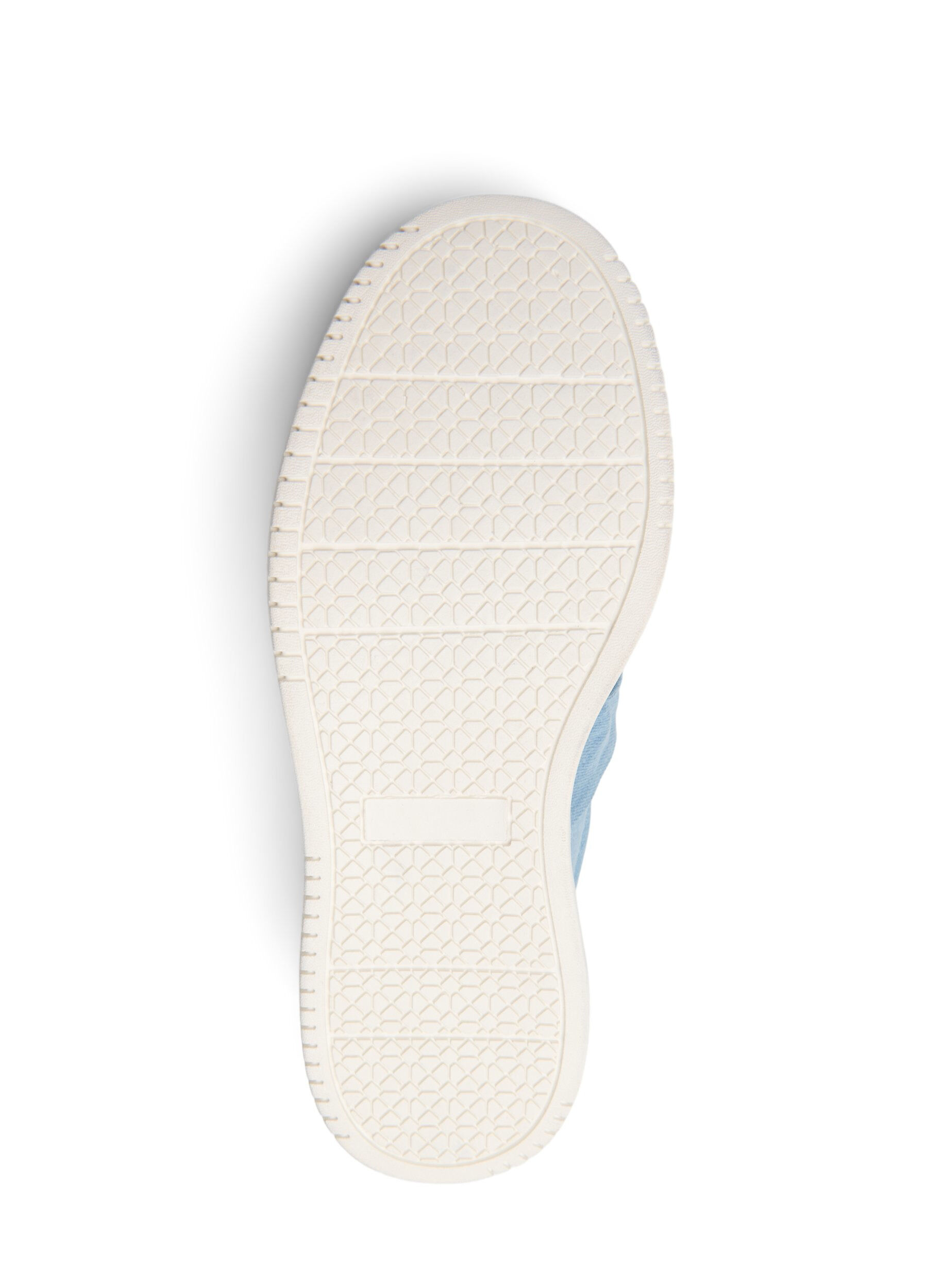 Zizzi Wide fit - Slip-on med knutedetalj, Bl&aring;, Packshot image number 4
