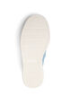 Wide fit - Slip-on med knutedetalj, Blå, Packshot image number 4
