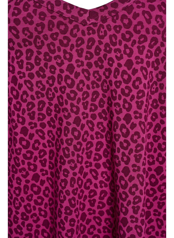 Nattopp med stropper og V-hals, Rosa, Packshot image number 2