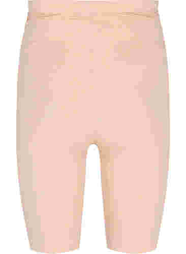 Tettsittende gravidshorts i bomull, Frappé, Packshot image number 1