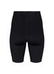 Tettsittende treningshorts med lomme, Black, Packshot image number 1